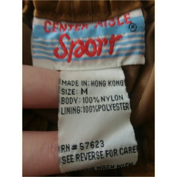 Center Aisle Sport - Gold Jogging Pants. - Picture 4 of 5